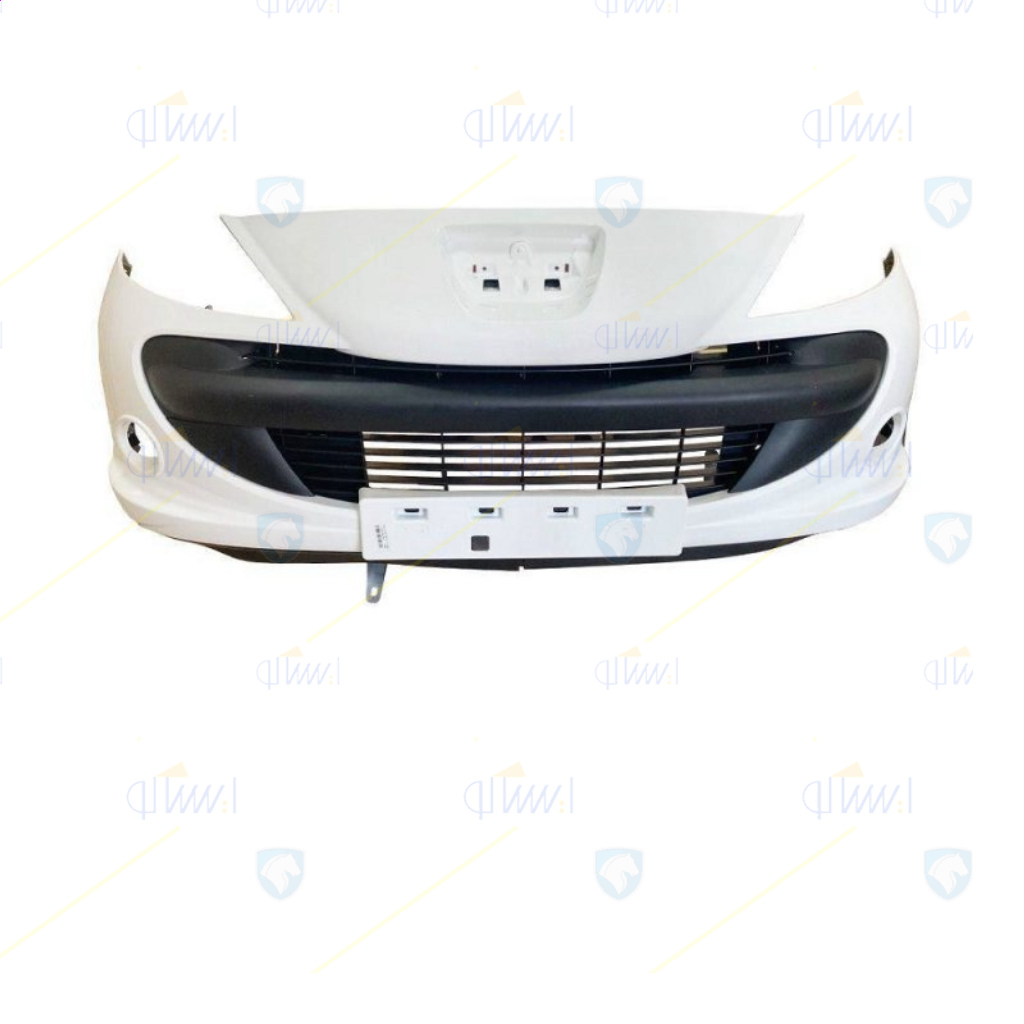 سپر جلودناخاکستری متالیک7915باجلوپنجره،شبکه پایین،زه کرومی،نوار لاستیکی وآرم بدون متعلقات مناسب دنا - خرید از ناظر یدک