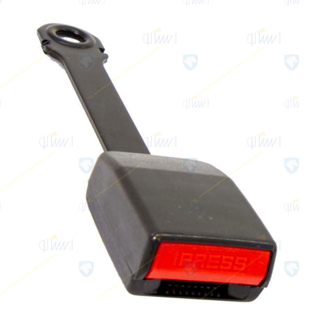 پریز کمربند ایمنی صندلی جلو-راست - طول 200mm-مشکی(تسمه ای) مناسب پژو 405 - خرید از ناظر یدک